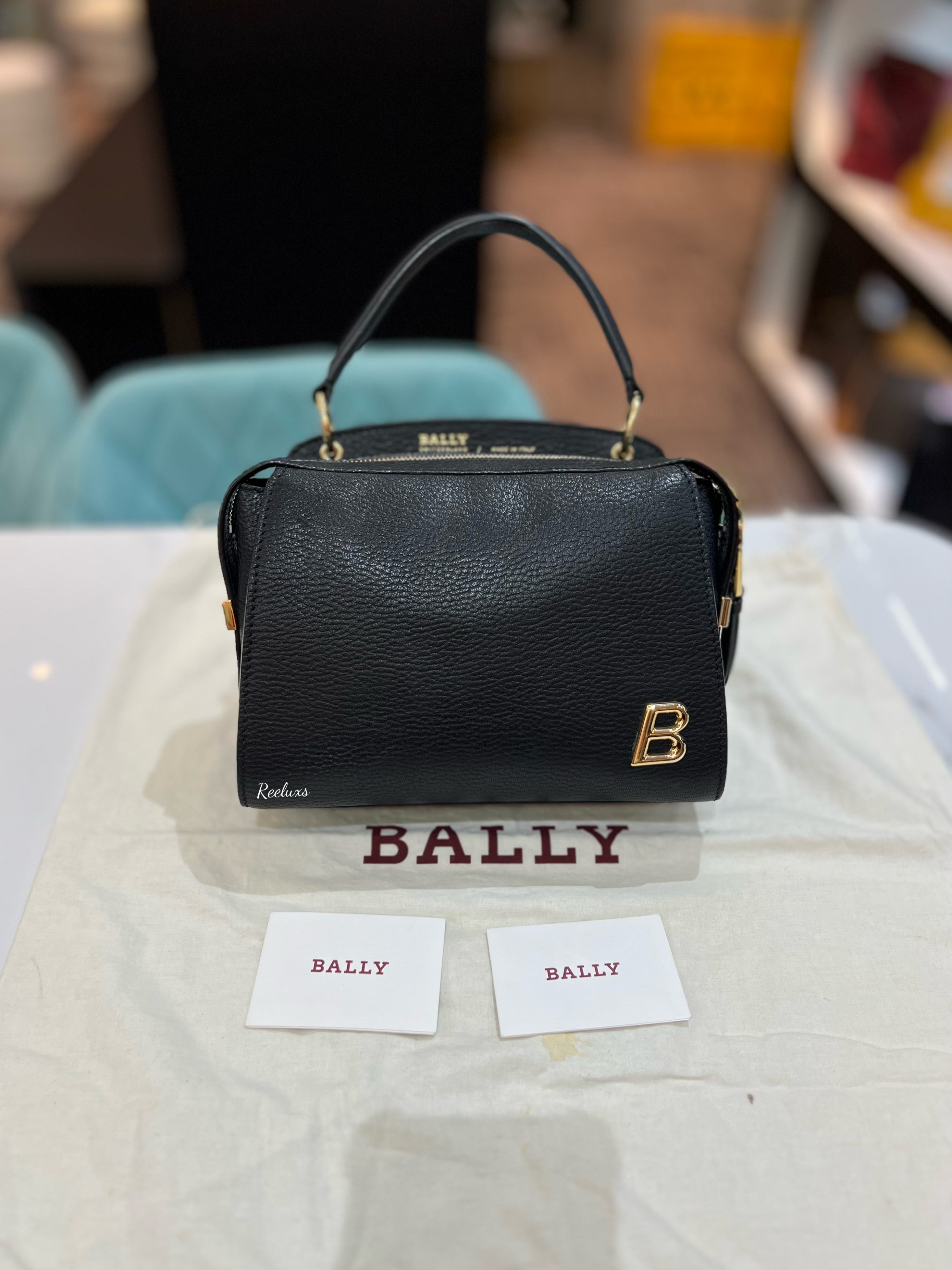 BALLY Amoeba Top Handle Bag