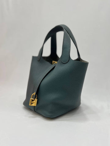 HERMES Picotin 18 GHW Hand Bag