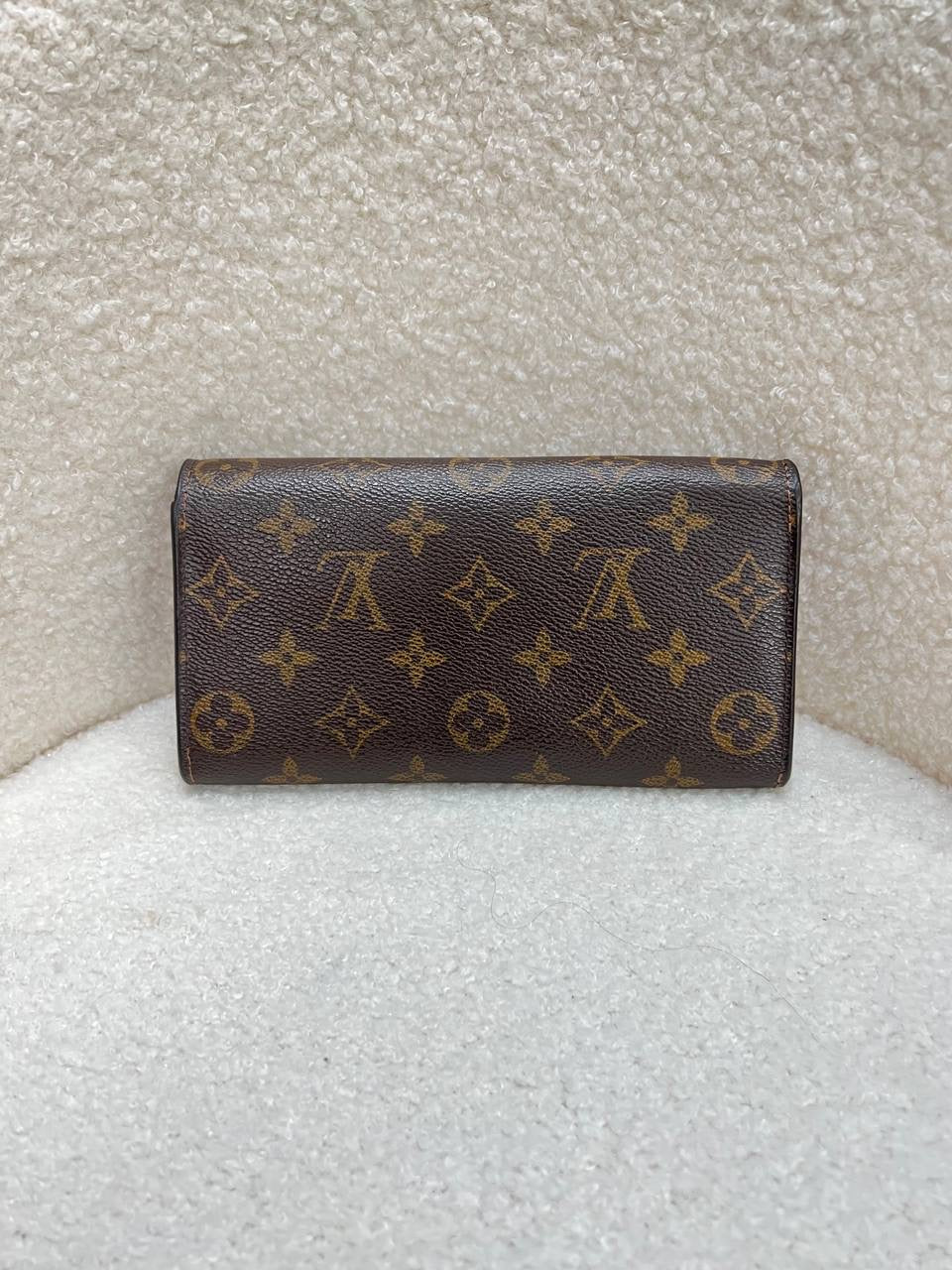 LOUIS VUITTON LV Purse Long Wallet Monogram Brown