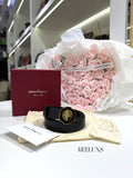 FERRAGAMO Vara Flower Buckle Belt
