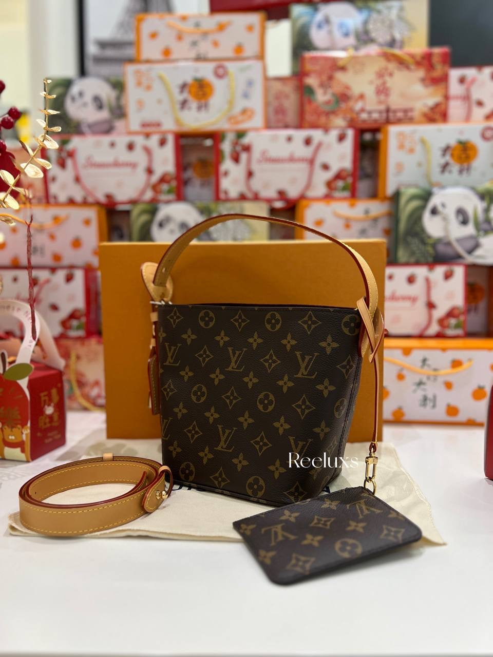 LOUIS VUITTON All in BB Monogram Handbag