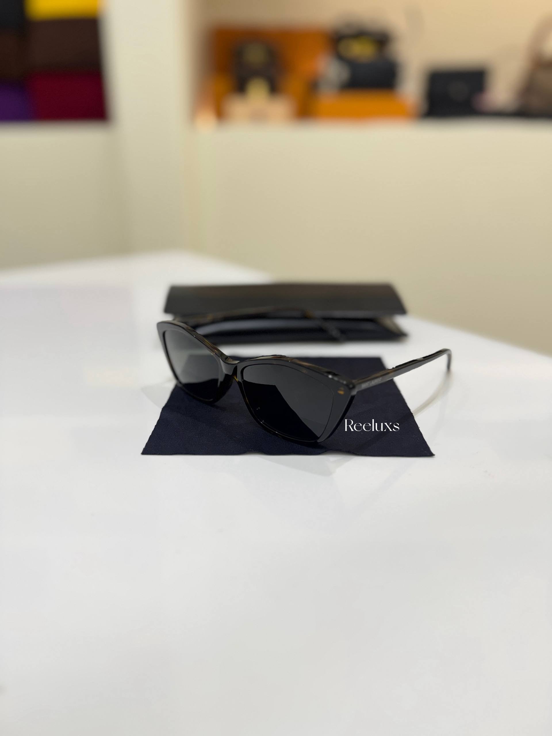 SAINT LAURENT SL 775/F 002 Cat-Eye Sunglasses