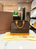 LOUIS VUITTON LV Monogram Canvas Alma PM Handbag