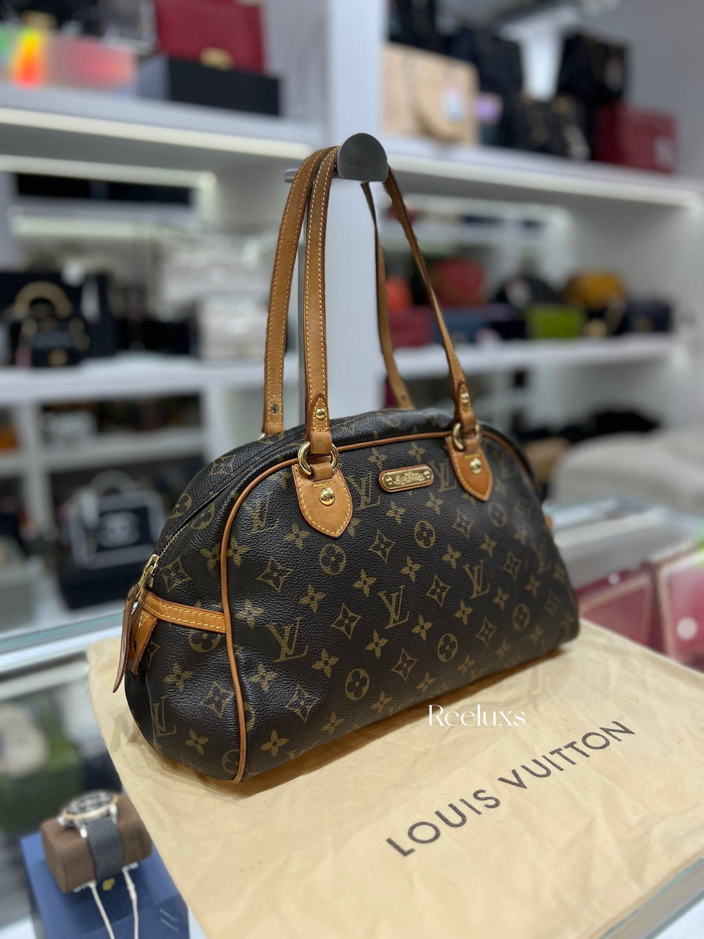 LOUIS VUITTON Monogram Montorgueil PM Bag