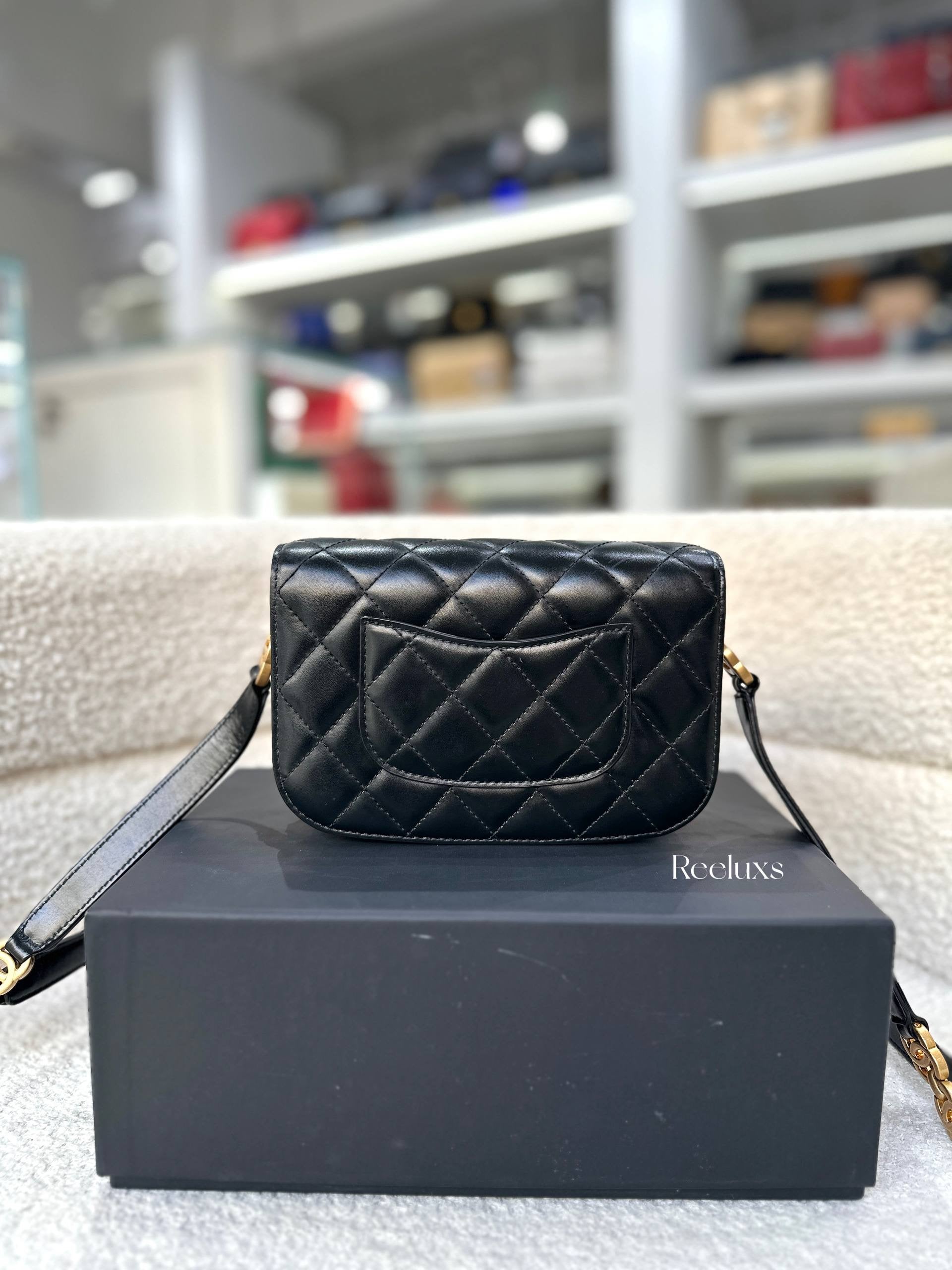 CHANEL CC Mini Messenger Bag