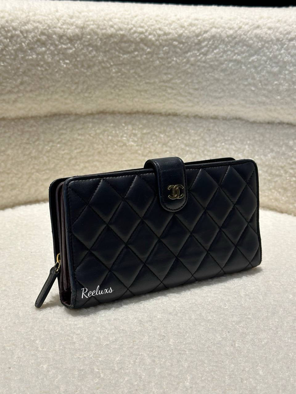 CHANEL  Timeless Bifold Long Wallet
