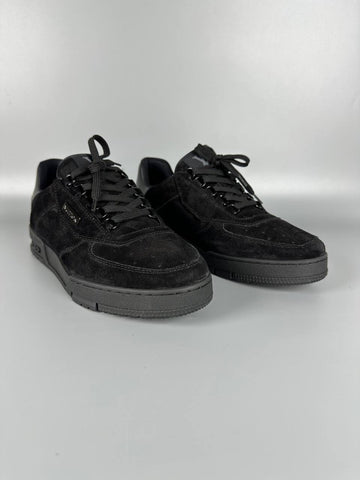 LOUIS VUITTON  Lv Trainer Black Suede Sneakers Men’s Shoes