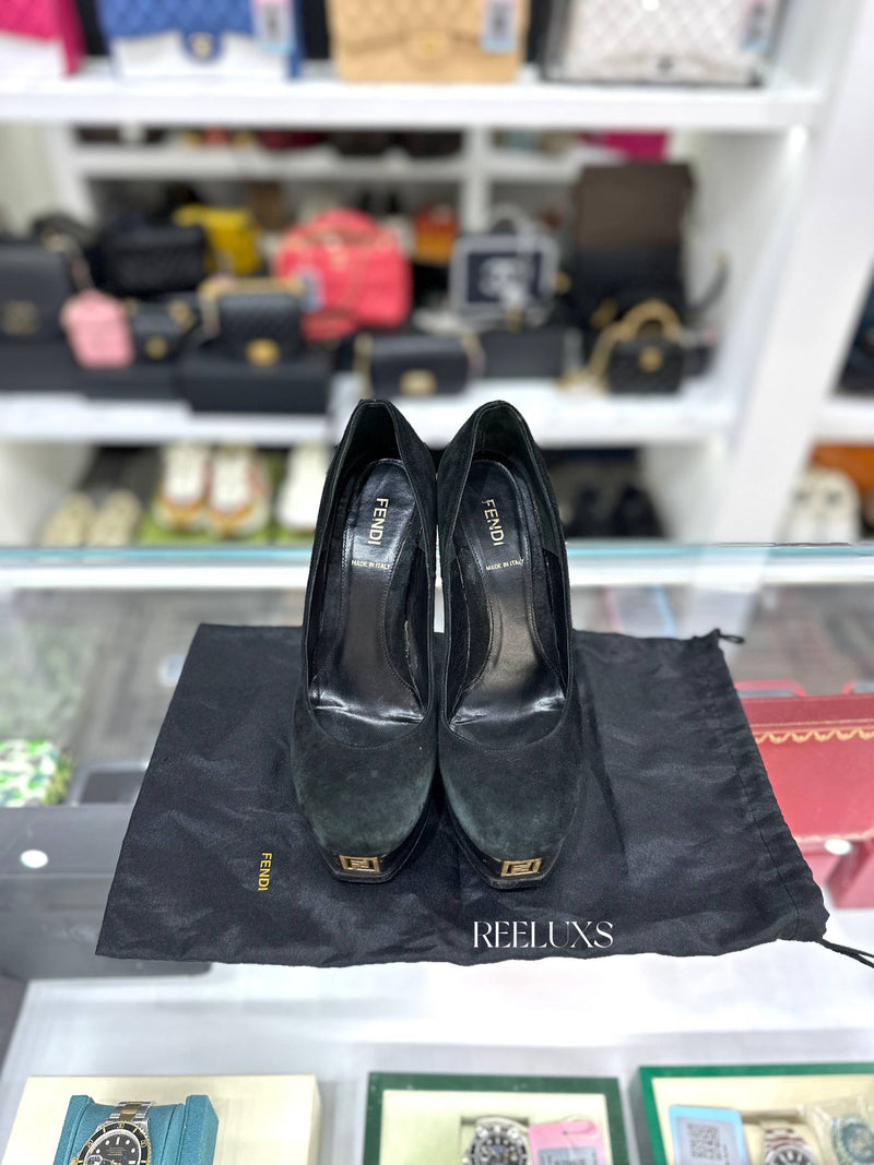 FENDI Fendista Platform Pumps