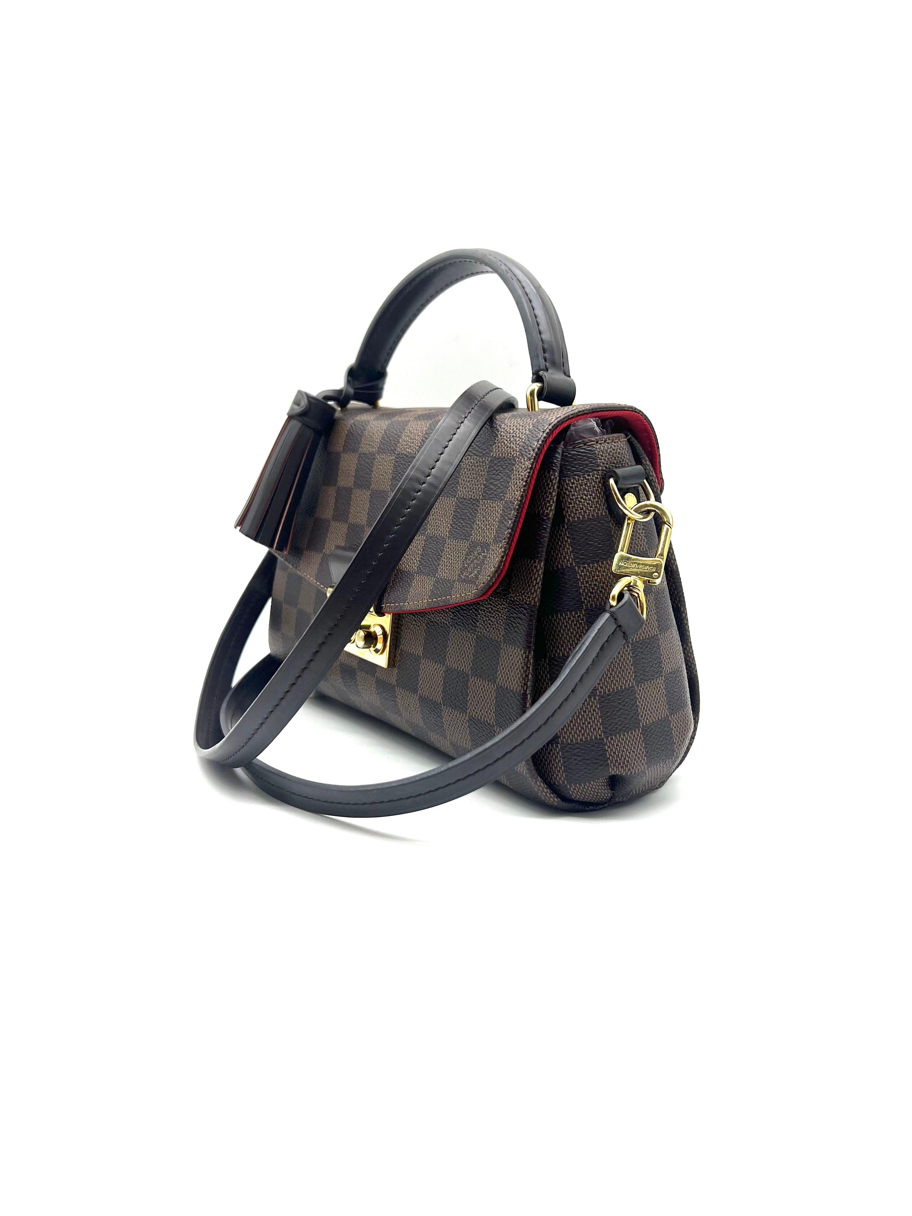 LOUIS VUITTON Croisette Damier Ebene Shoulder Bag - Reeluxs 