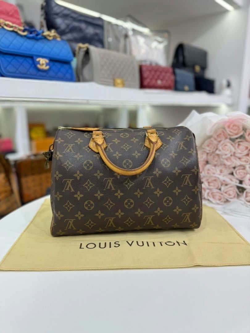 LOUIS VUITTON Monogram Speedy 30
