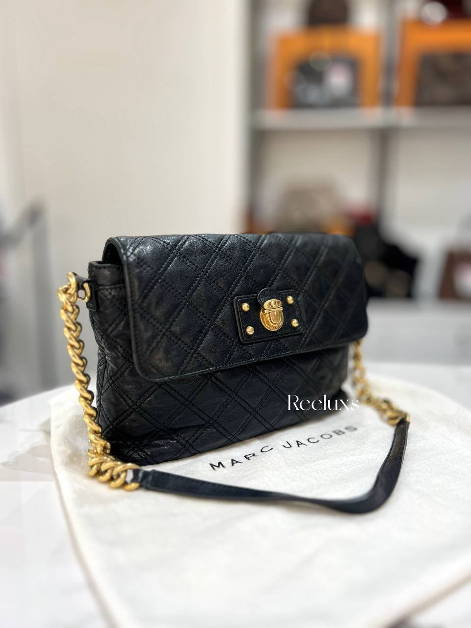Marc Jacobs Quilted Single Flap Bag