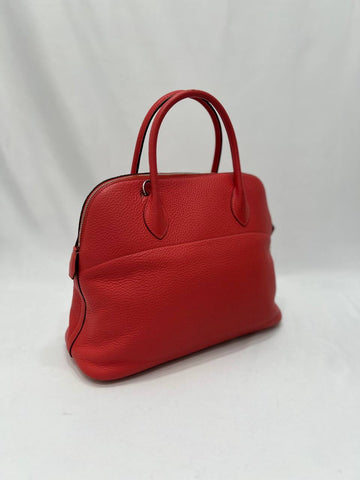 HERMES Bolide 35 PHW Tote Handbag