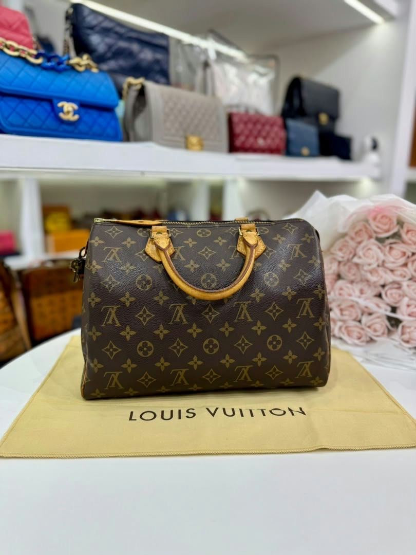 LOUIS VUITTON Monogram Speedy 30