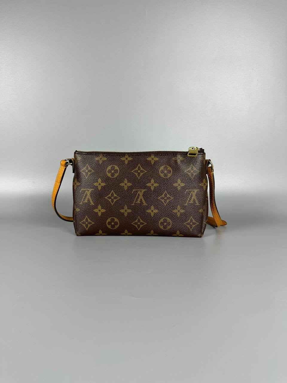 LOUIS VUITTON LV Pallas Pochette Monogram Crossbody Bag Saffron