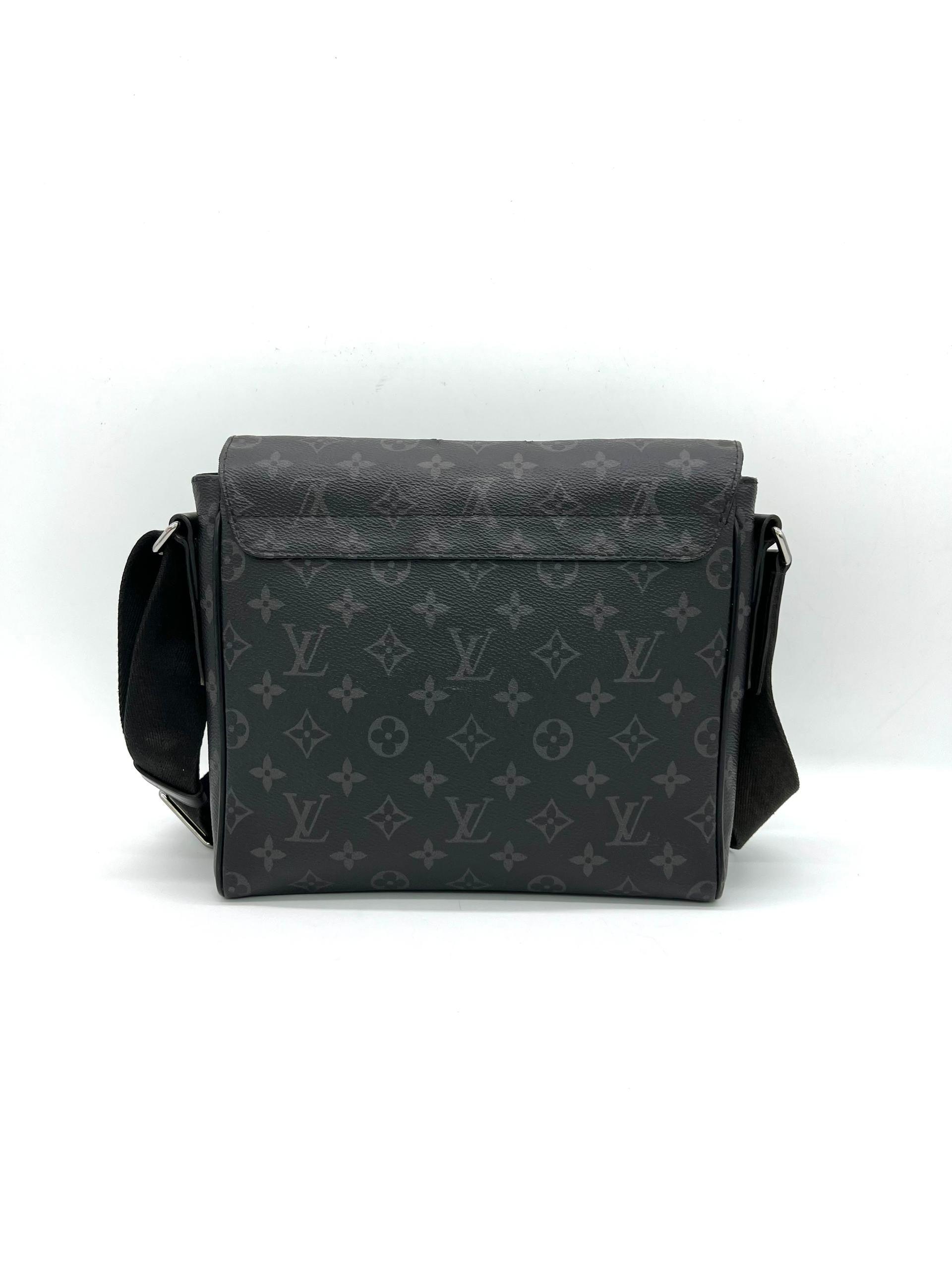 LOUIS VUITTON District PM Shoulder Bag Monogram Eclipse - Reeluxs 