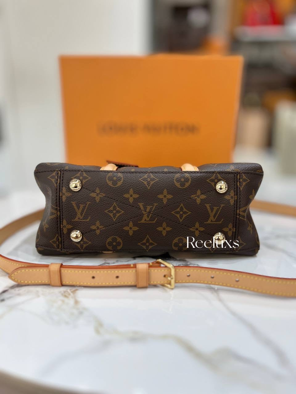 LOUIS VUITTON Soufflot BB handbag Full Set