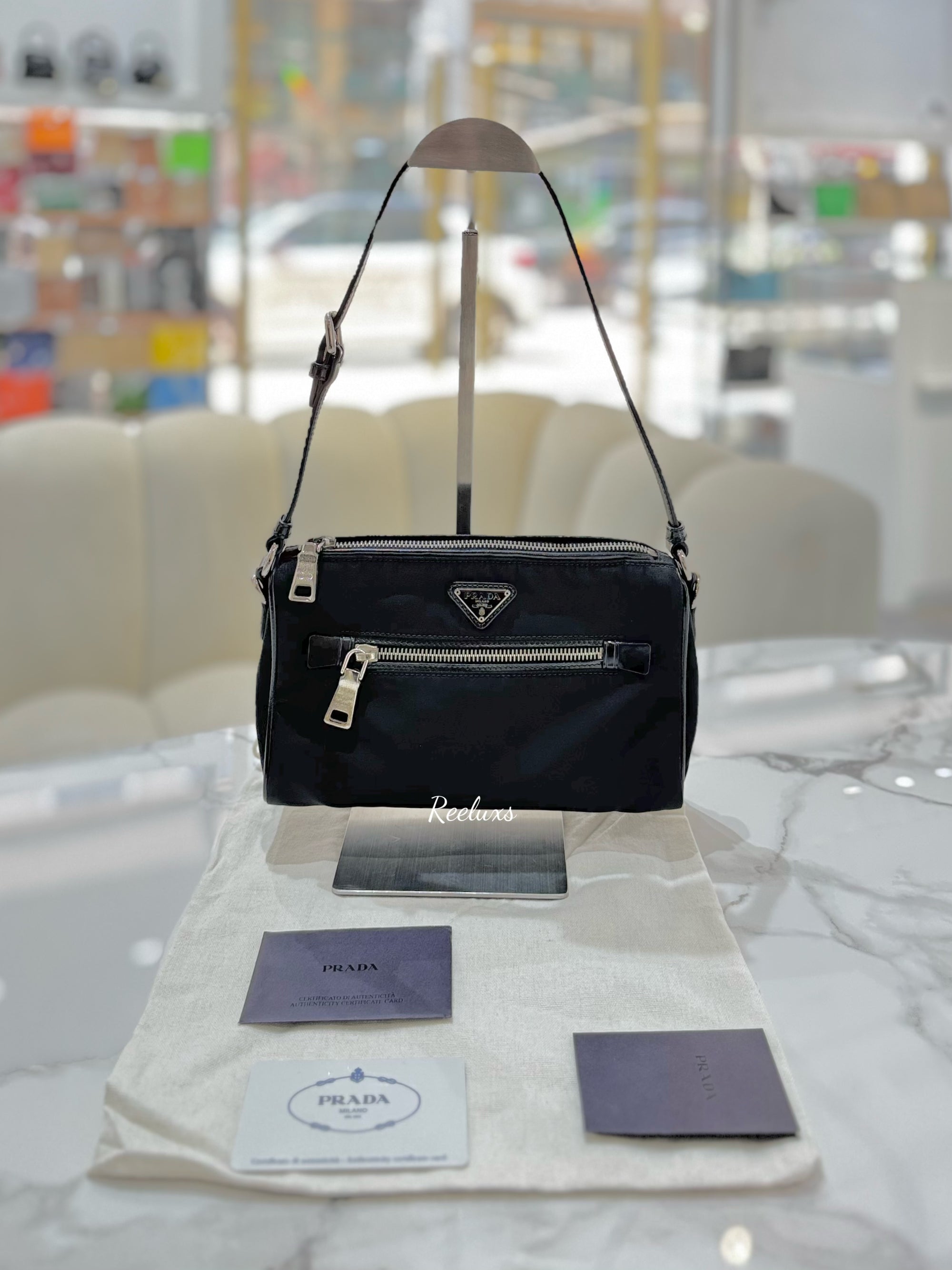 PRADA Tessuto Hnadbag