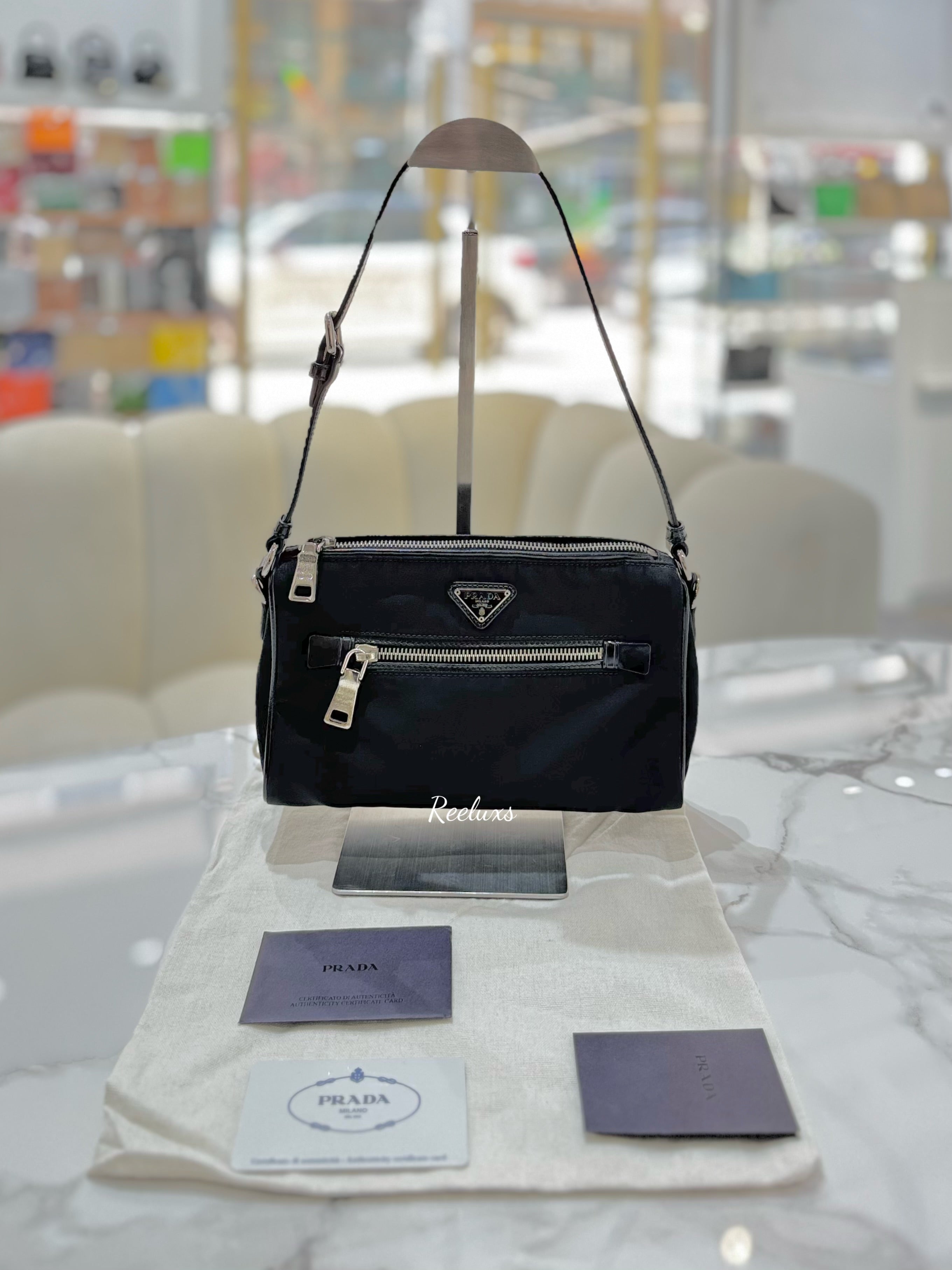 PRADA Tessuto Hnadbag