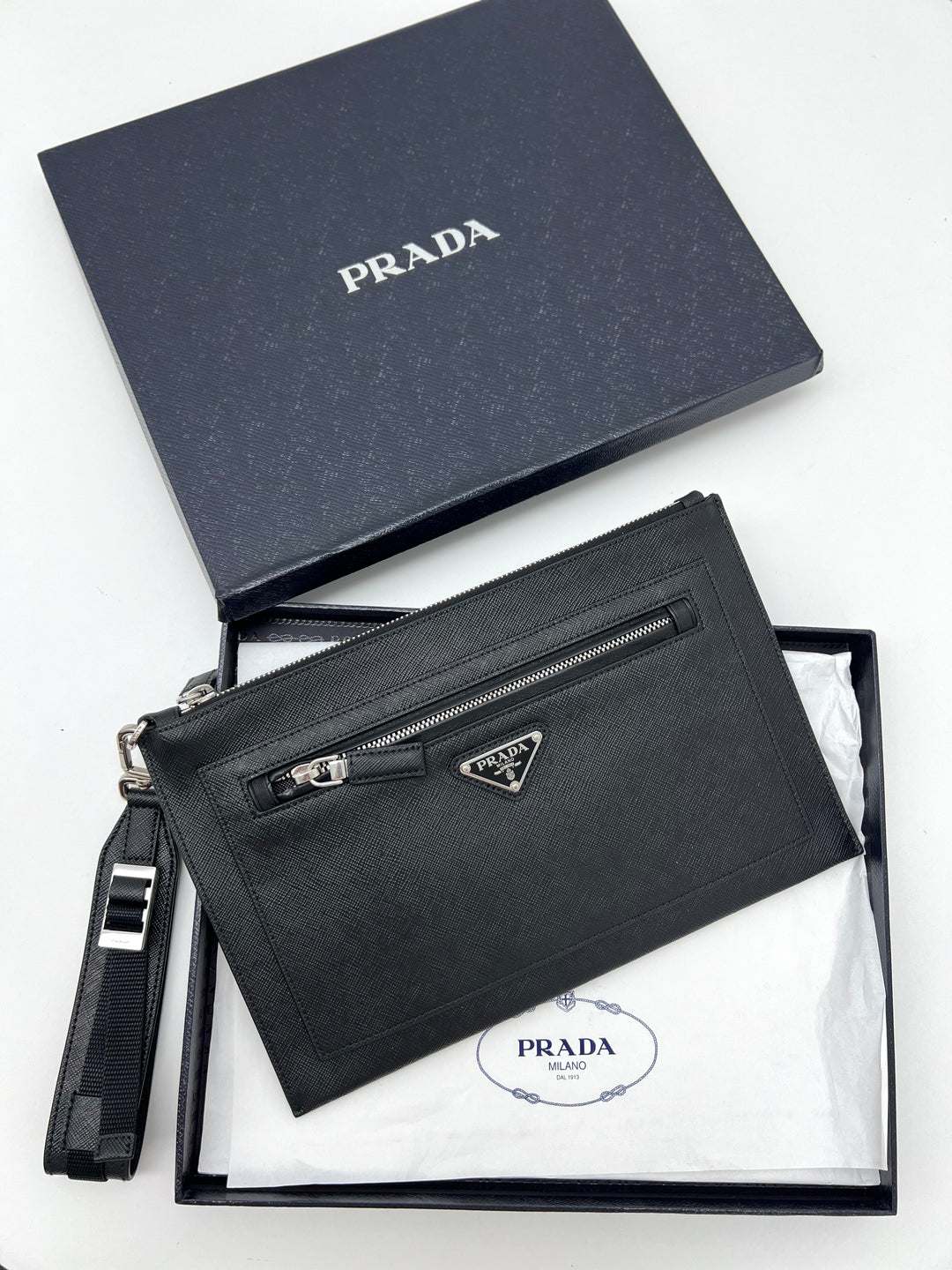 PRADA Clutch Men's Fashion