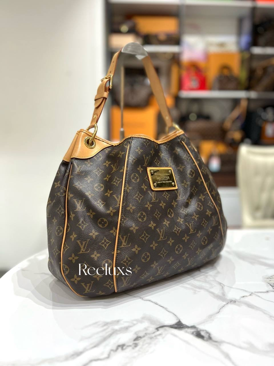 LOUIS VUITTON LV Galliera GM Monogram Canvas Shoulder Bag