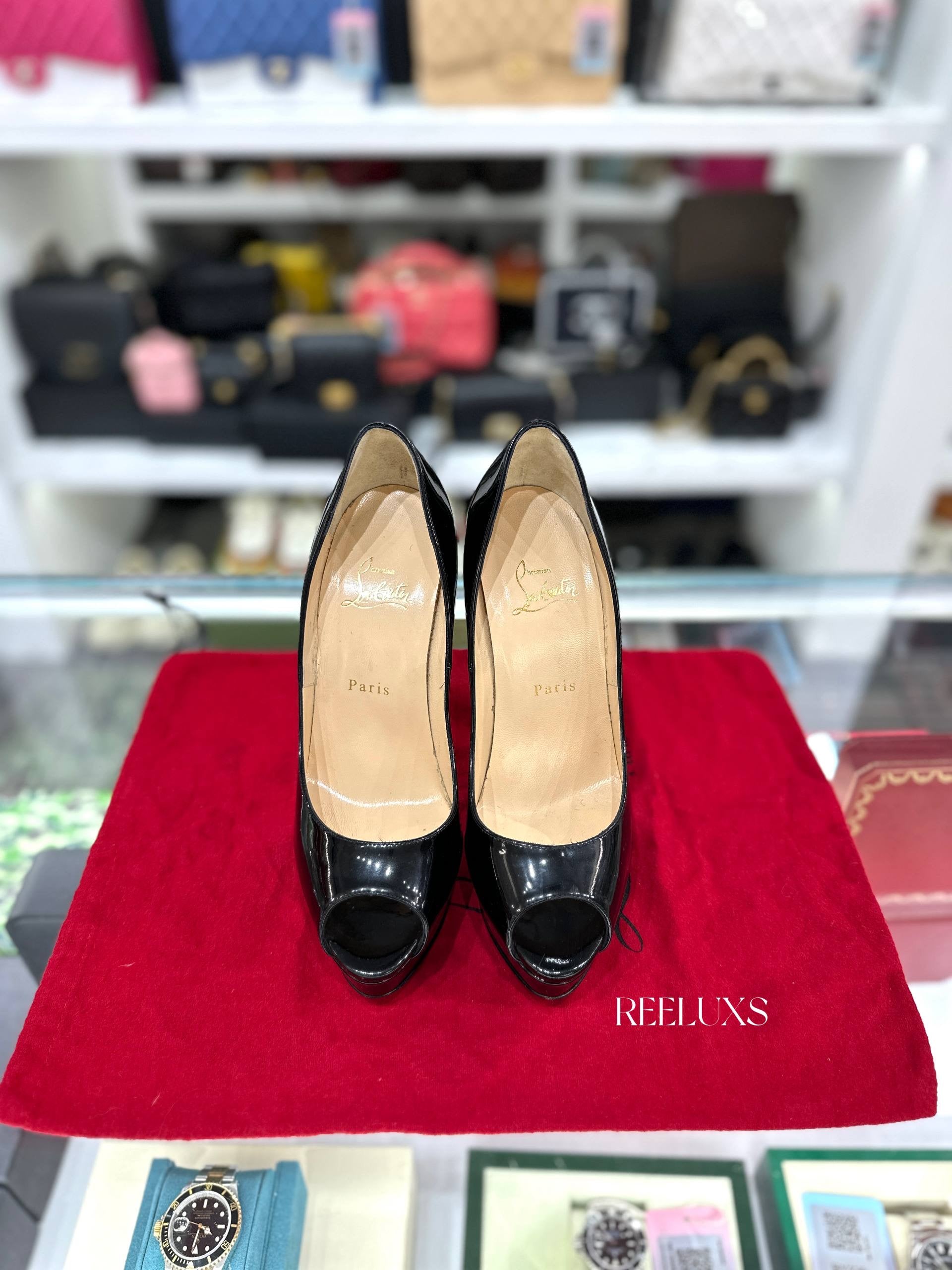 CHRISTIAN LOUBOUTIN New Very Privé 120 pumps