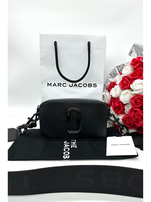 MARC JACOBS the Snapshot Camera Bag Crossbody Shoulder Black DTM - Reeluxs 