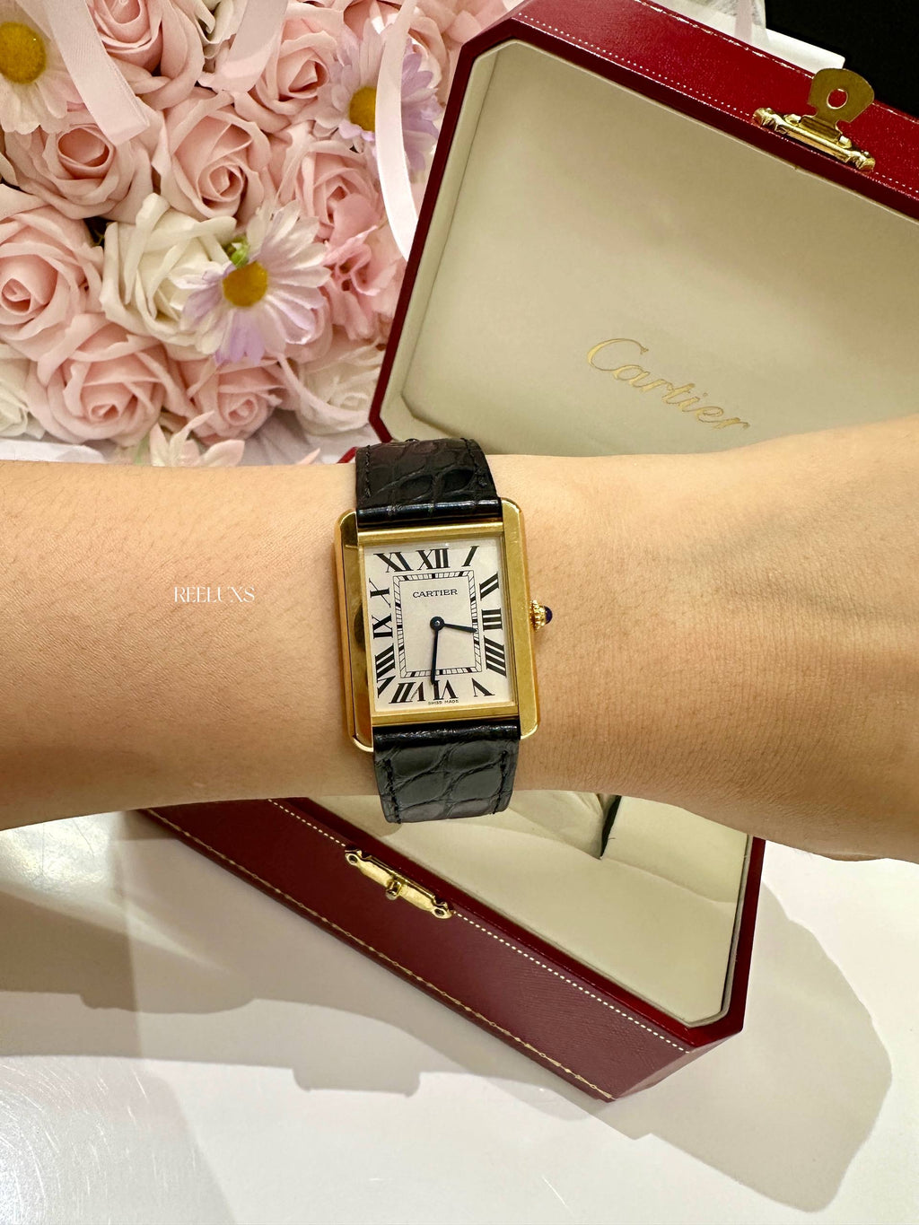 CARTIER Tank Solo In 18K Yellow Gold