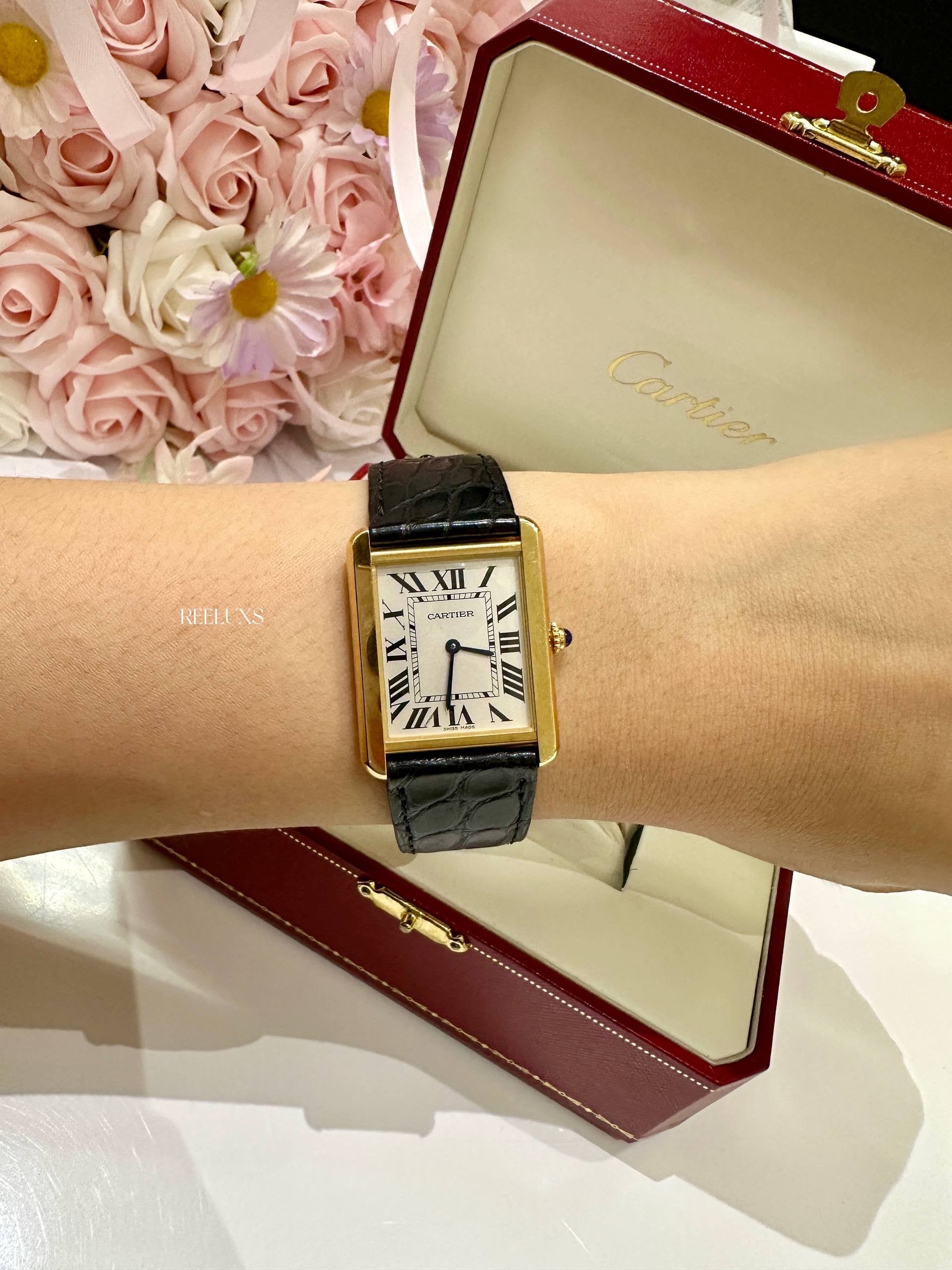 CARTIER Tank Solo In 18K Yellow Gold