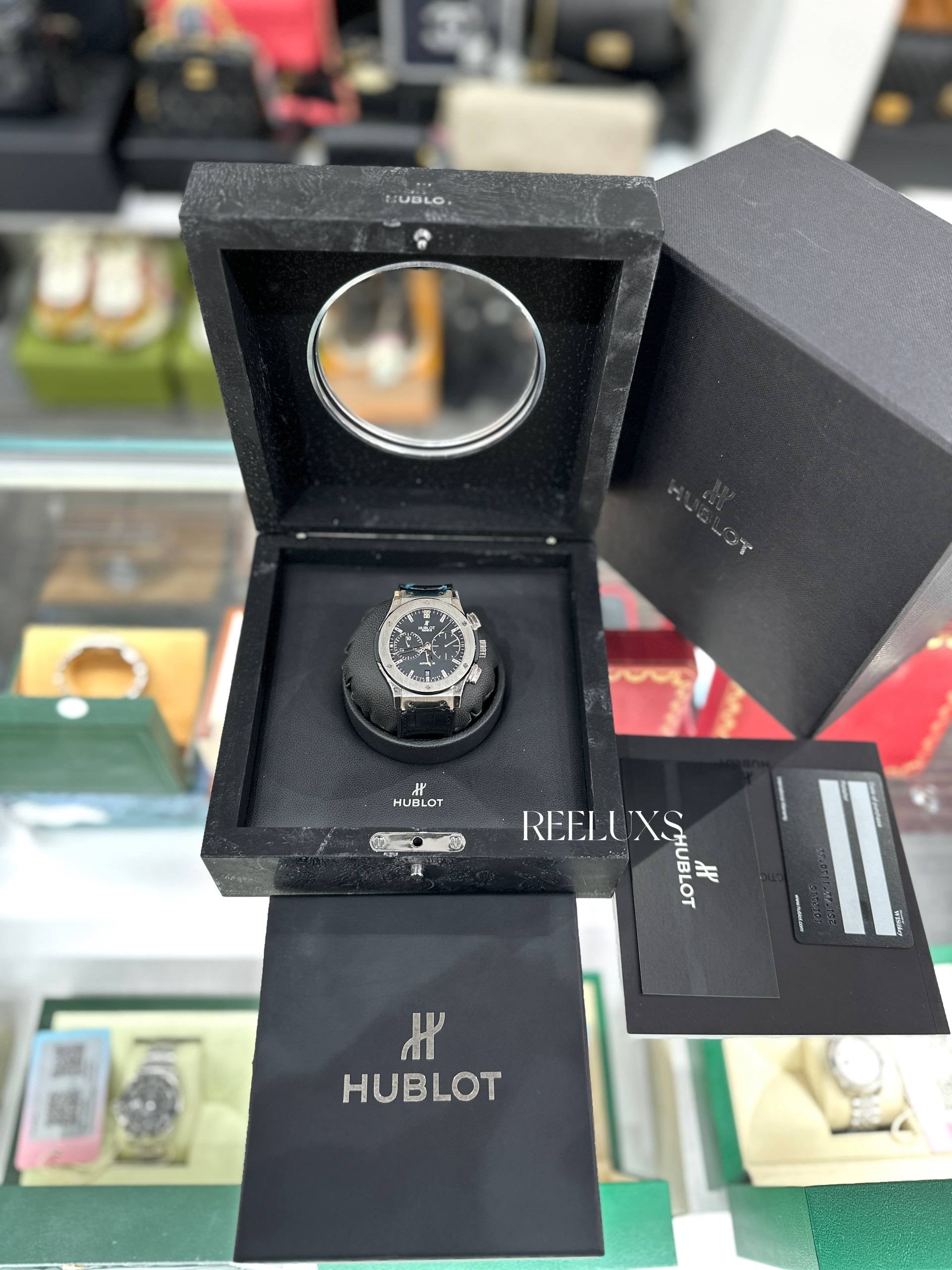 Hublot Cassic Fusion Chronograph Titanium