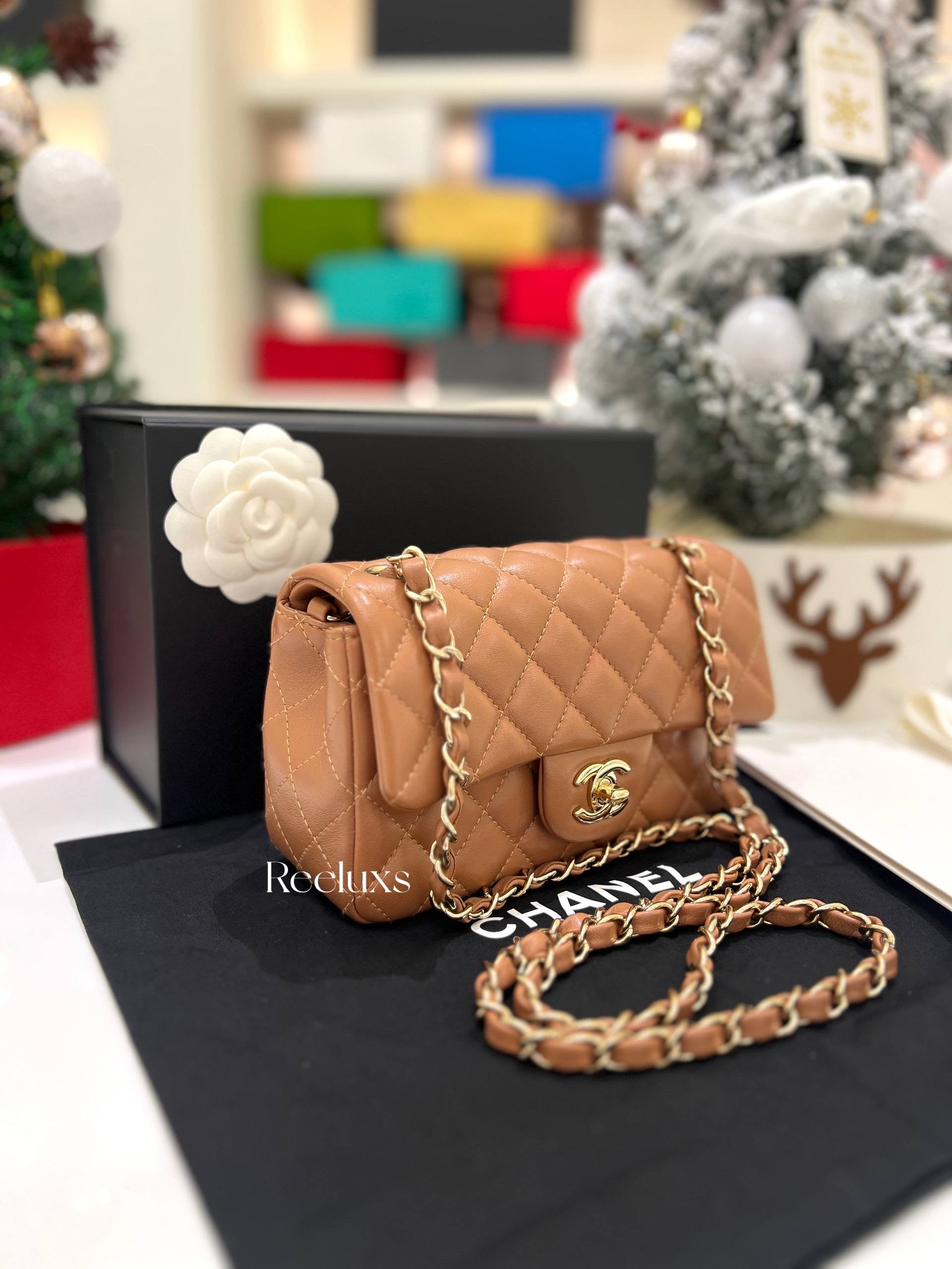 CHANEL Mini Rectangular Flag Bag