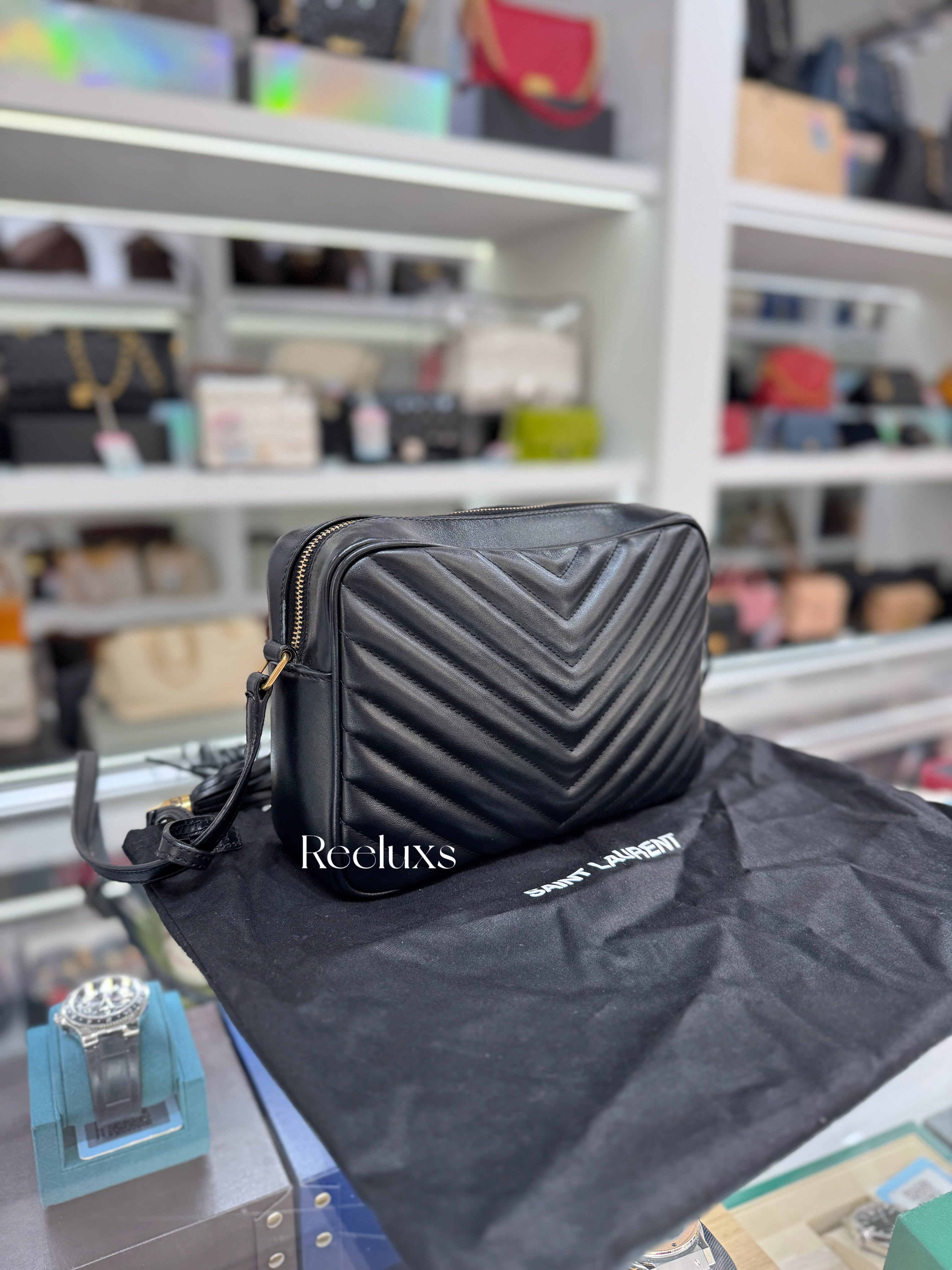 SAINT LAURENT Lou Camera Bag