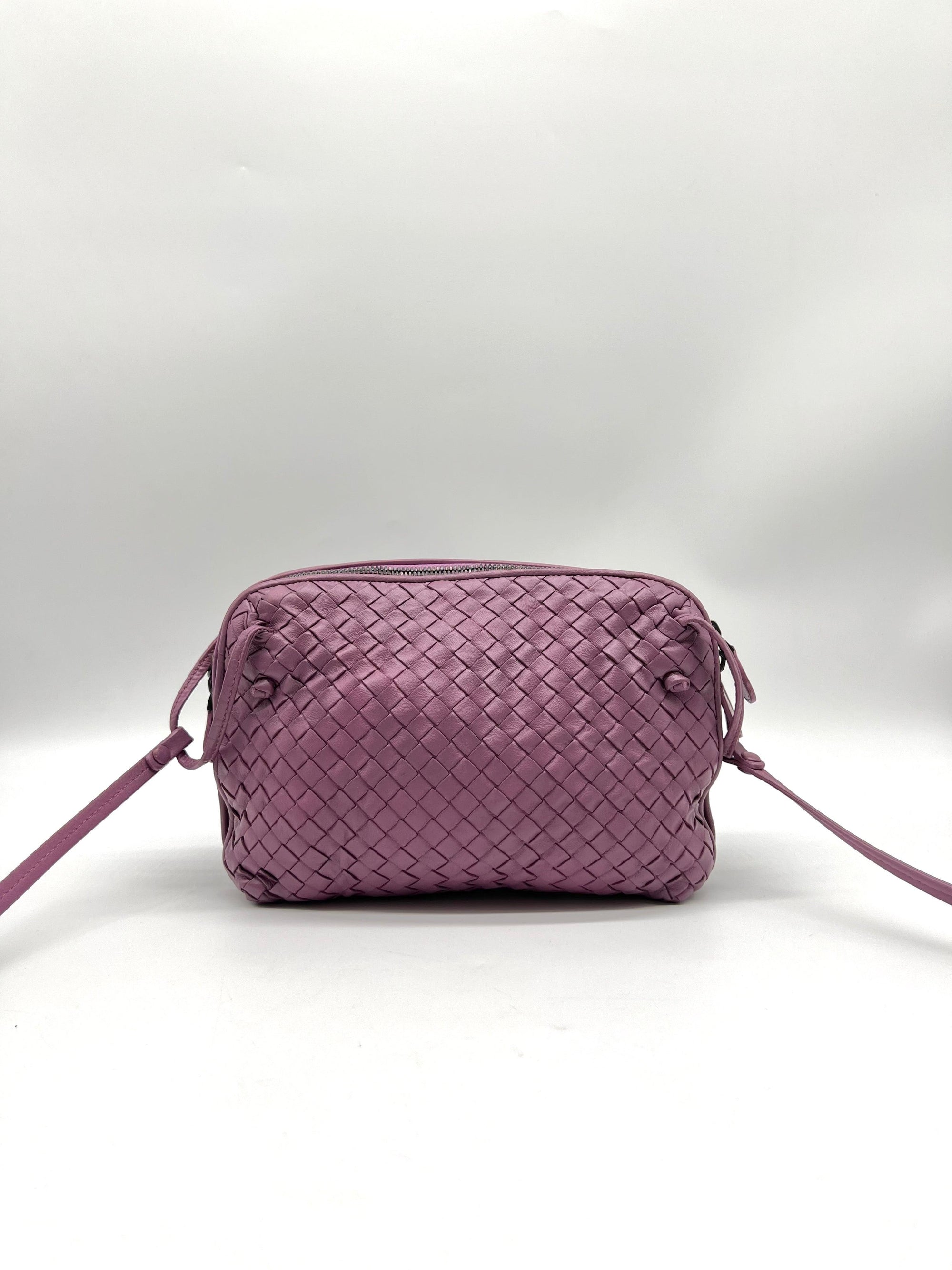 Bottega Veneta Intrecciato Nodini Crossbody - Reeluxs 