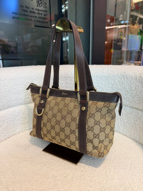 Gucci Canvas Mini Tote Bag