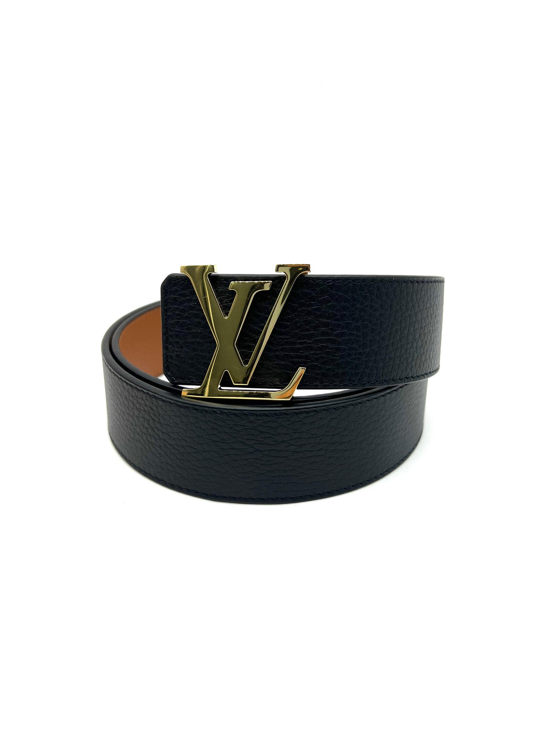 LOUIS VUITTON Belt Black Golden Light - Reeluxs 