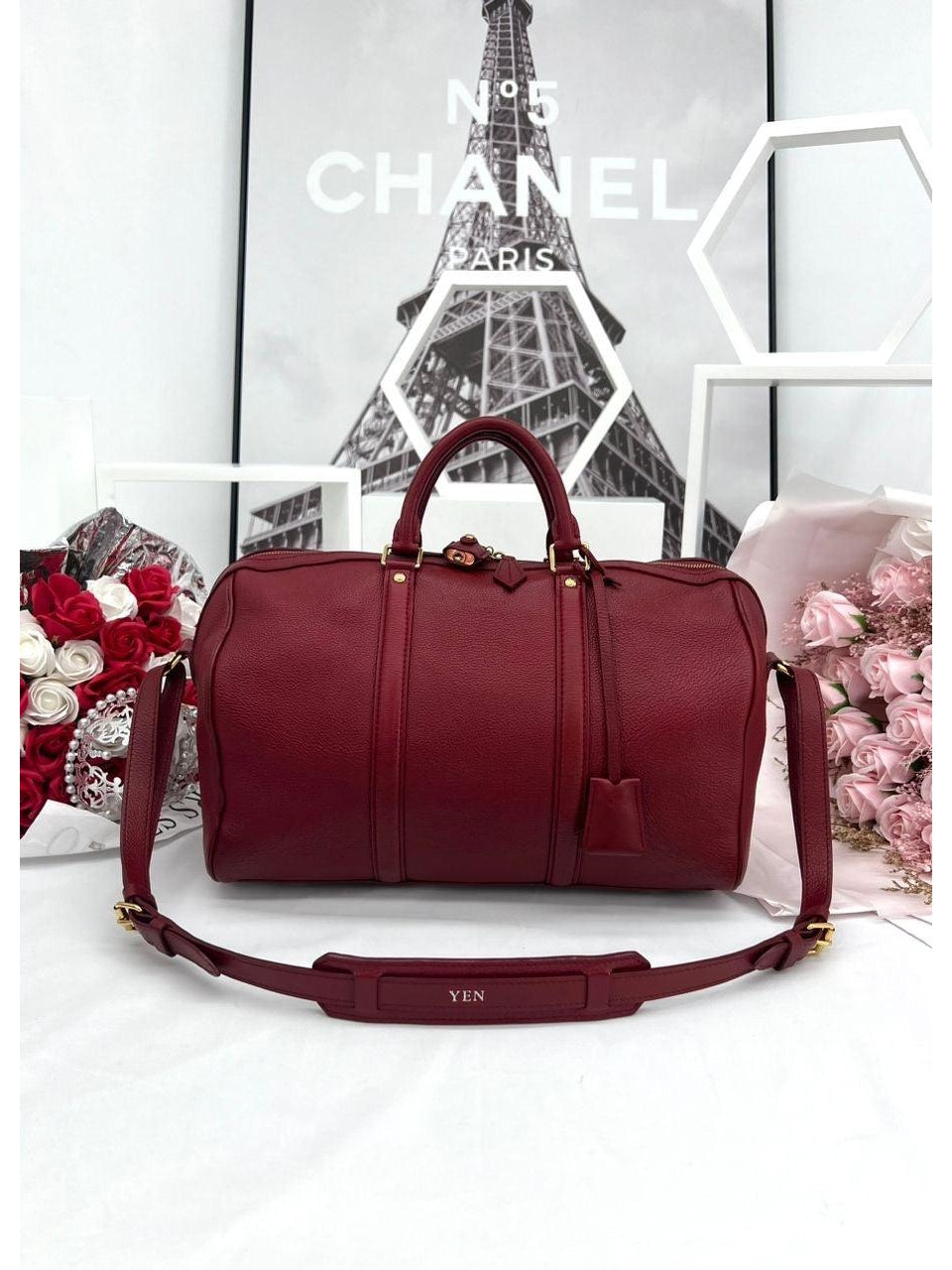 LOUIS VUITTON
Jasper Calf Leather Sofia Coppola MM Bag - Reeluxs 