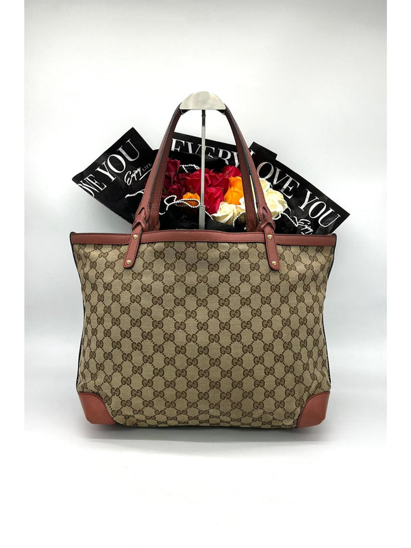 GUCCI GG Canvas Tote Bag - Reeluxs 