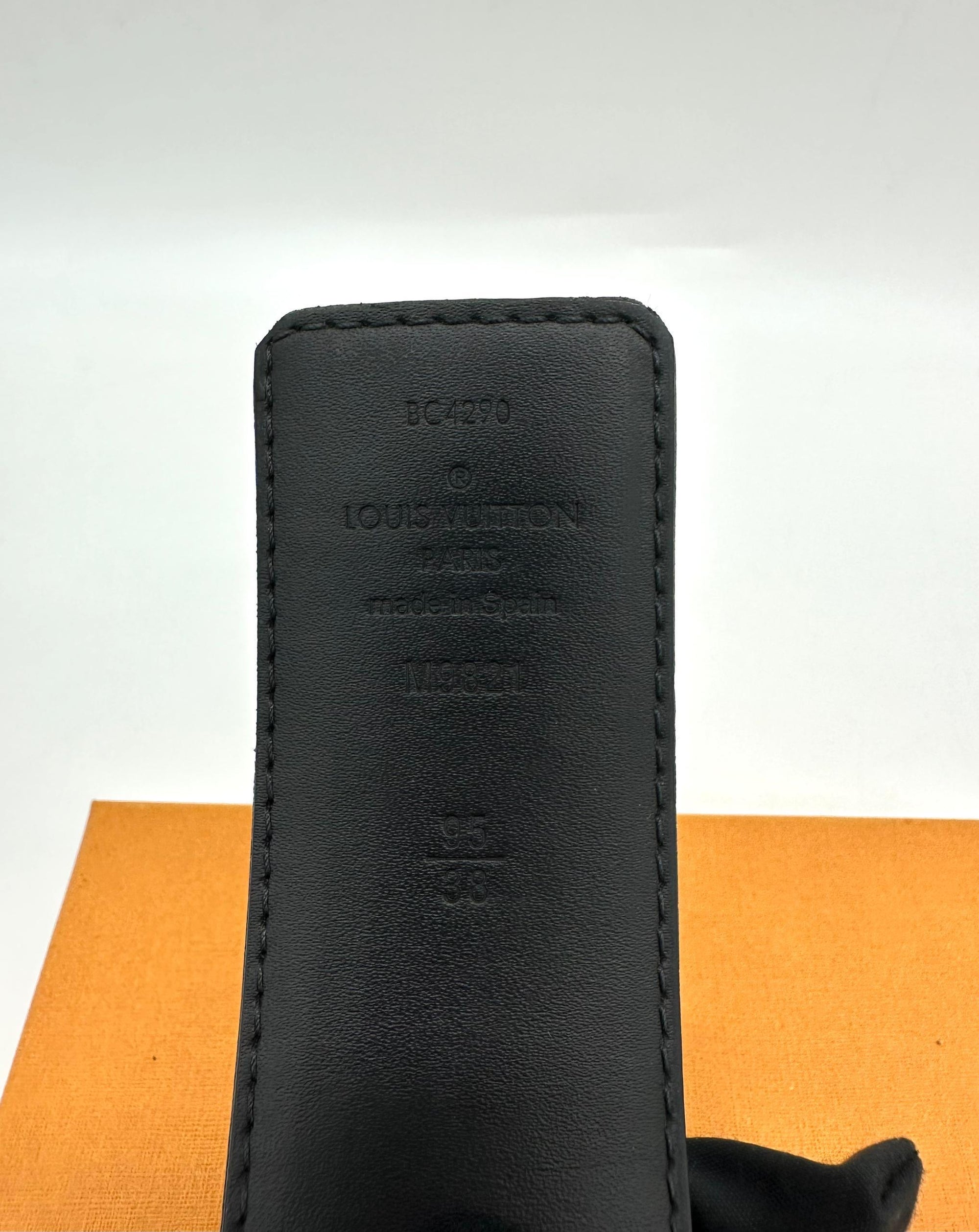 LOUIS VUITTON LV Reversible Monogram Belt Brown