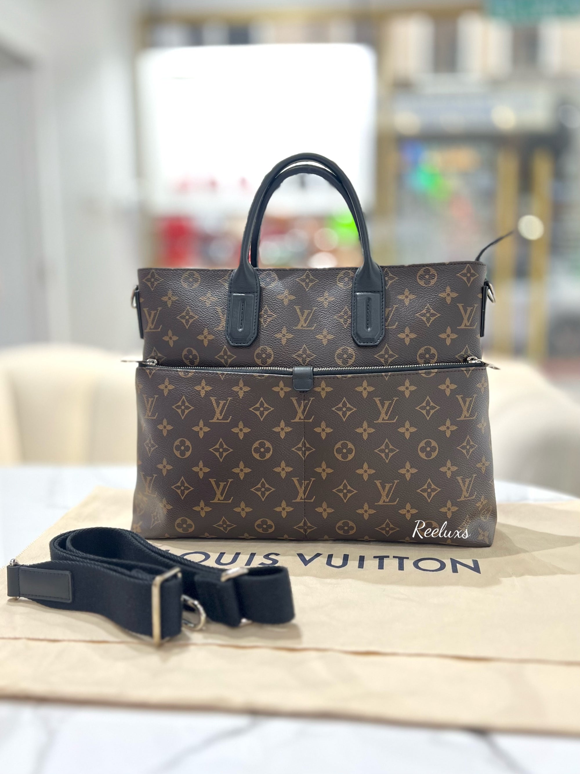 LOUIS VUITTON LV 7 Days A Week Monogram Macassar Shoulder Bag