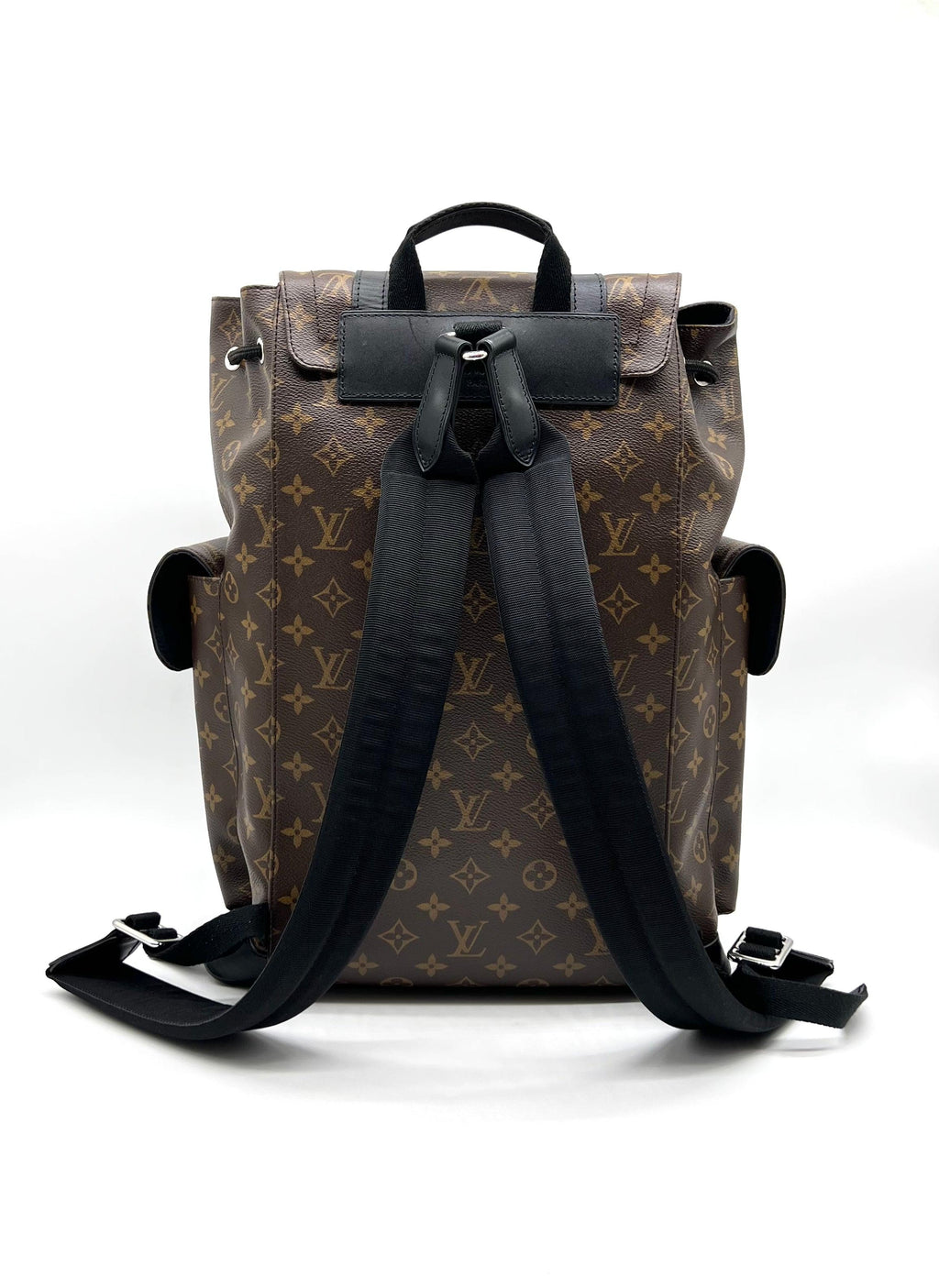 LOUIS VUITTON Monogram Macassar Christopher PM Backpack - Reeluxs 