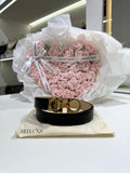 FERRAGAMO Reversible and Adjustable Gancini Belt
