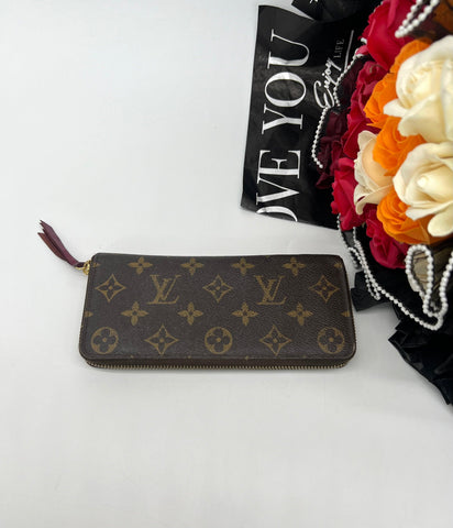 LOUIS VUITTON Monogram
Canvas Clemence Long Wallet - Reeluxs 