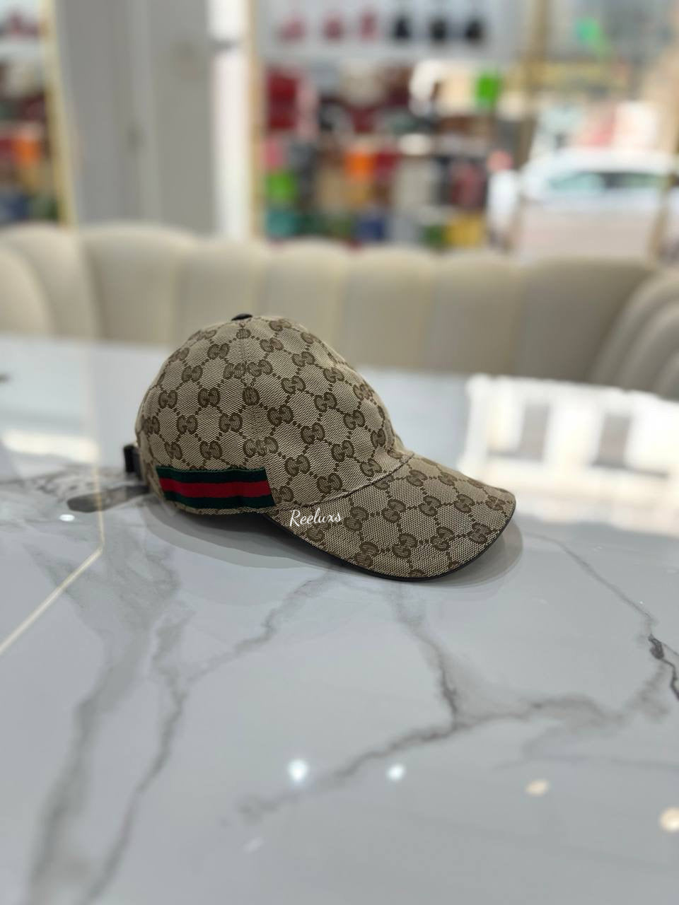 GUCCI GG Canvas Baseball Cap Hat For women