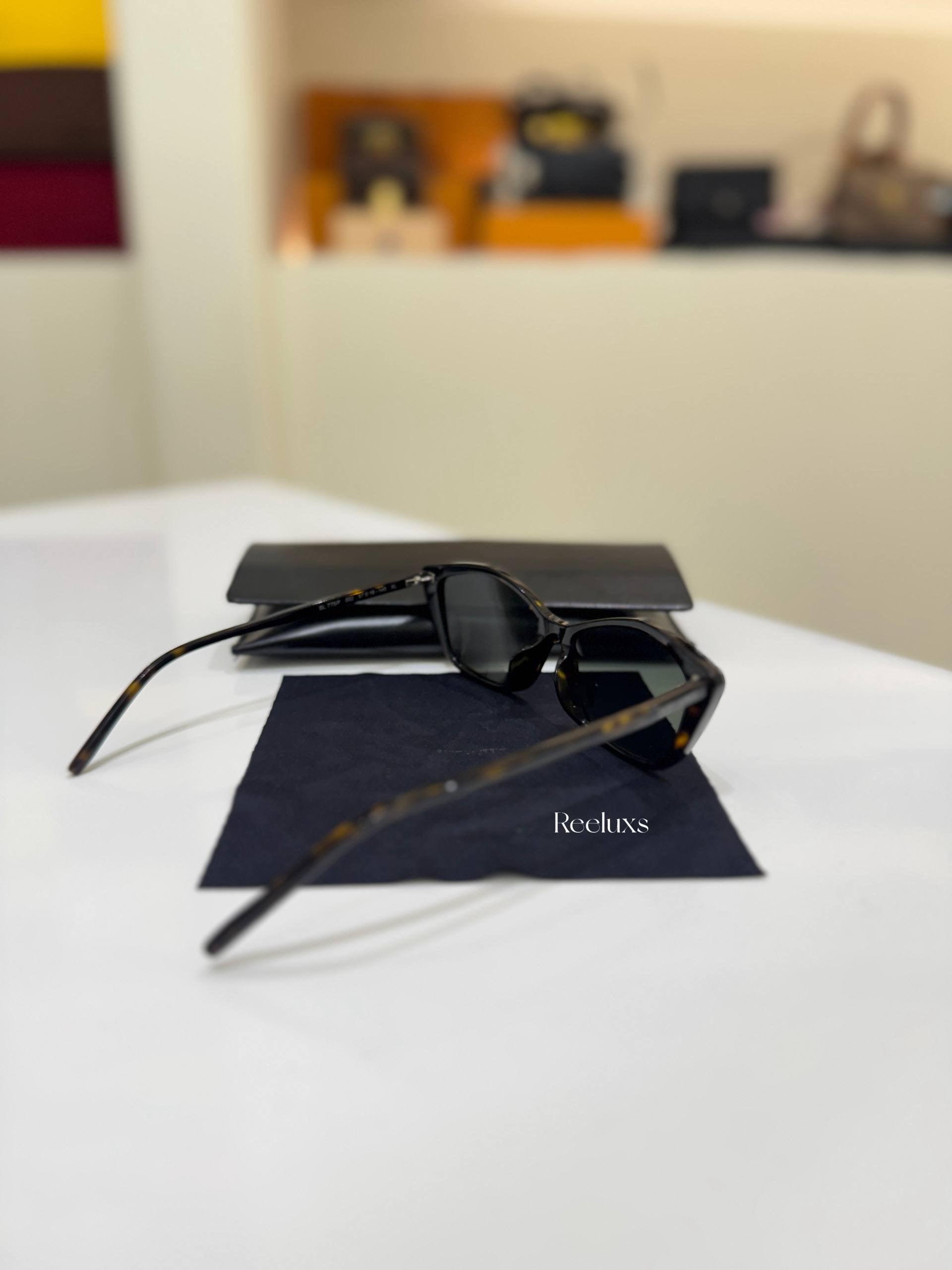 SAINT LAURENT SL 775/F 002 Cat-Eye Sunglasses