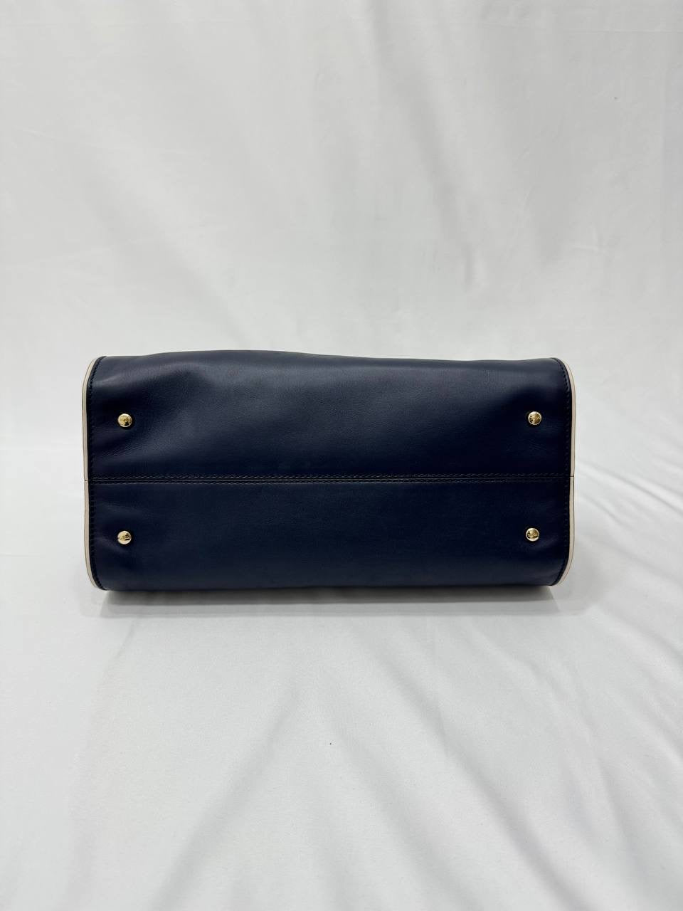 TOD'S Cape Bag In Navy Blue Handbag