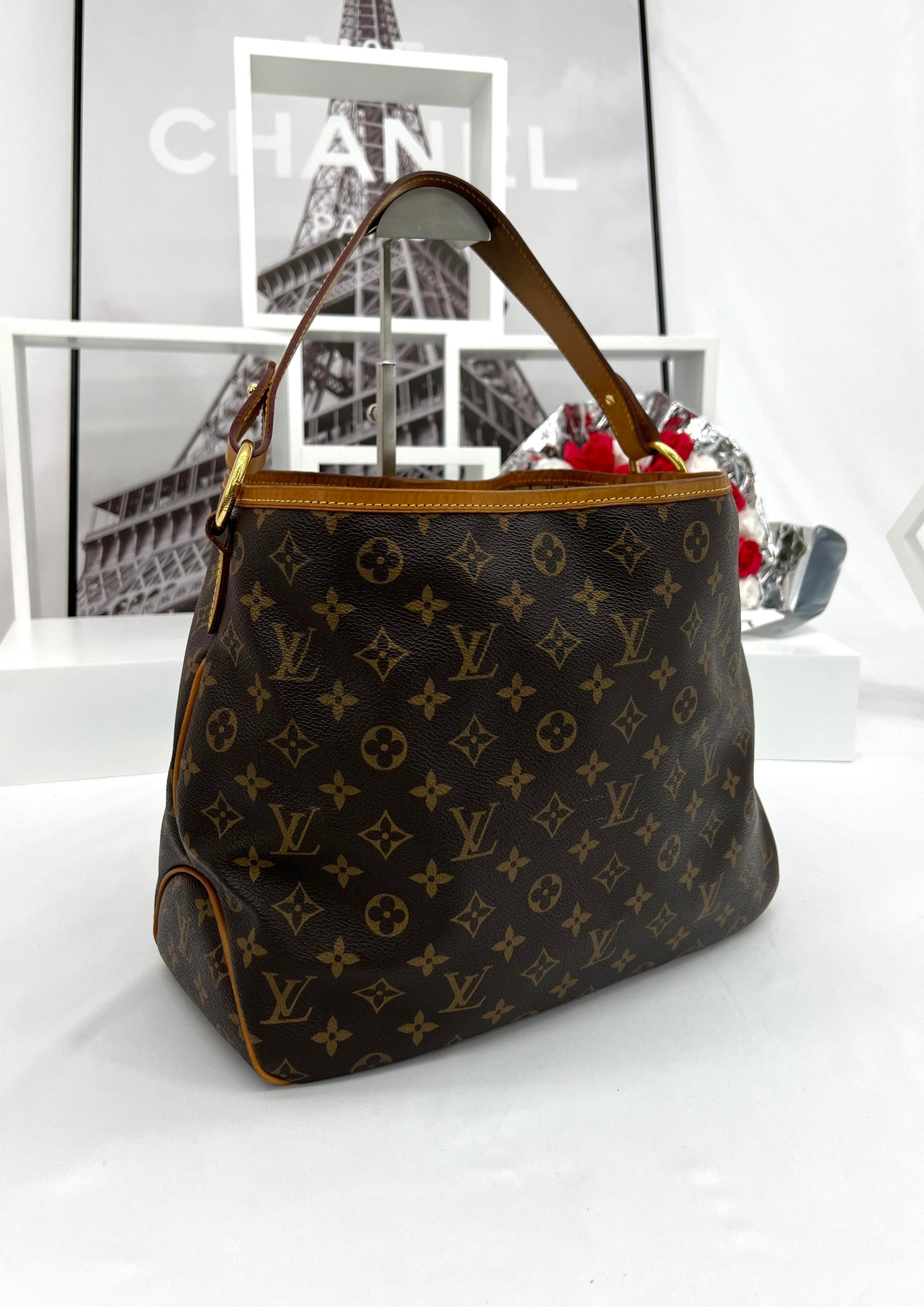 LOUIS VUITTON Monogram Delightful PM Shoulder Bag - Reeluxs 