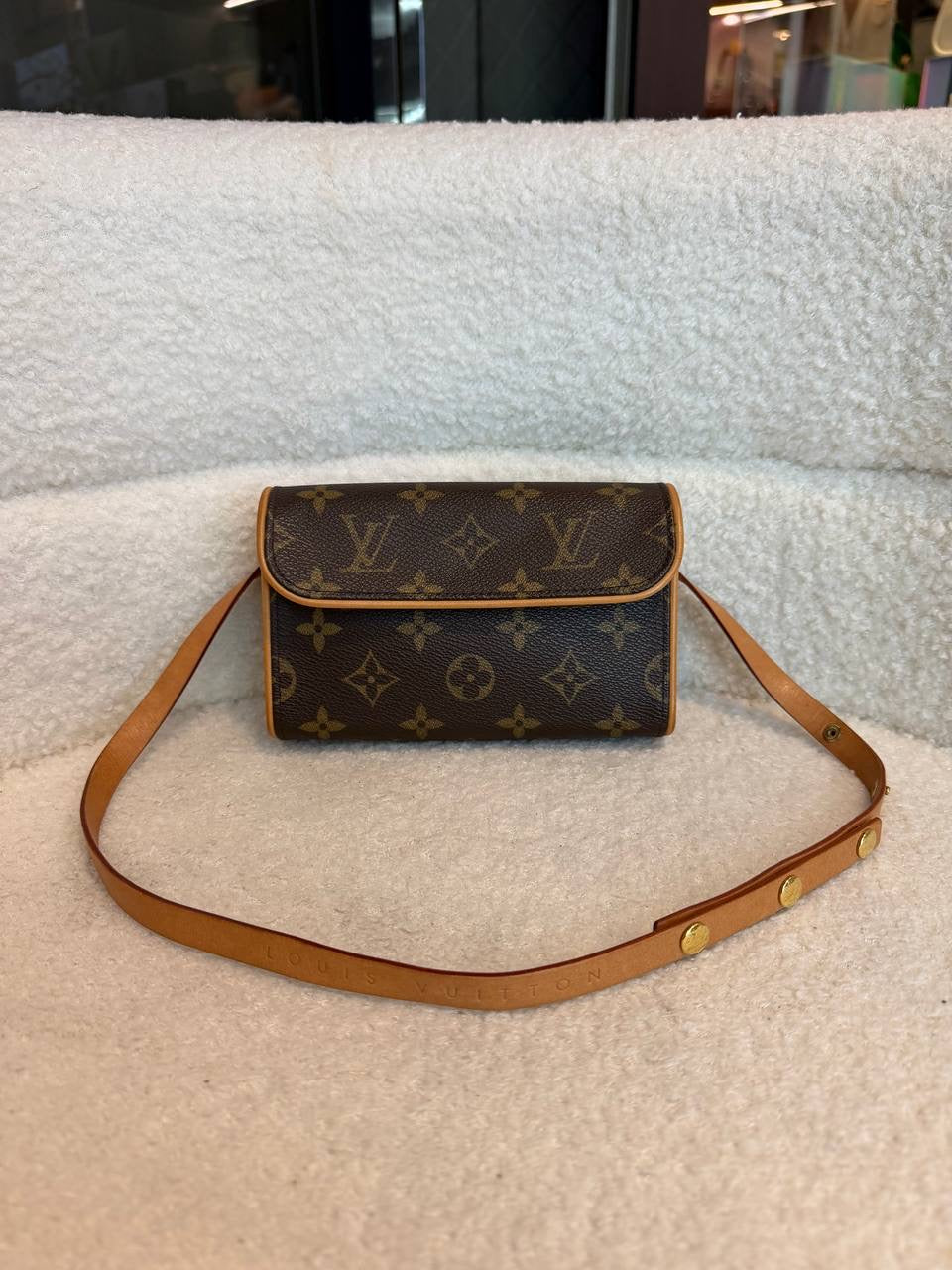 Louis Vuitton Monogram Pochette Florentine belt bag