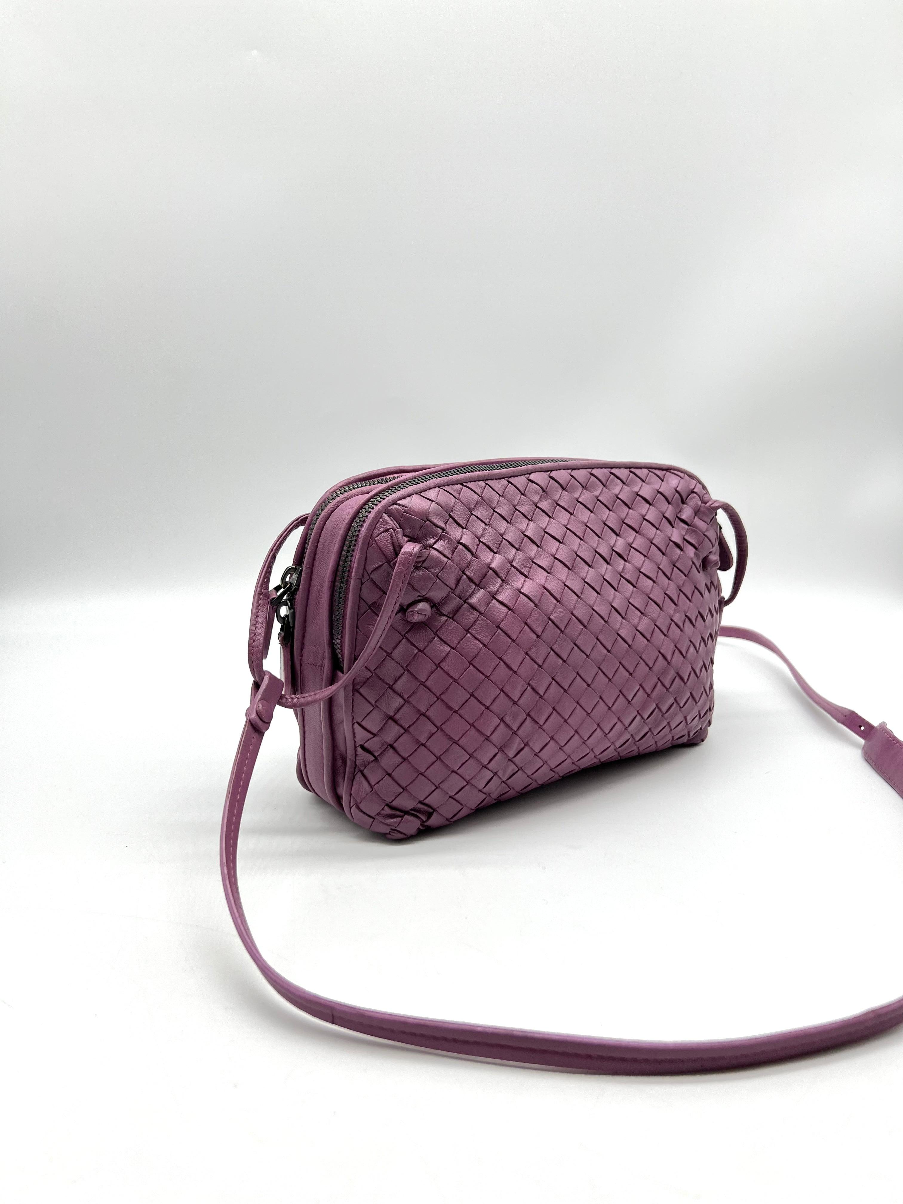 Bottega Veneta Intrecciato Nodini Crossbody - Reeluxs 