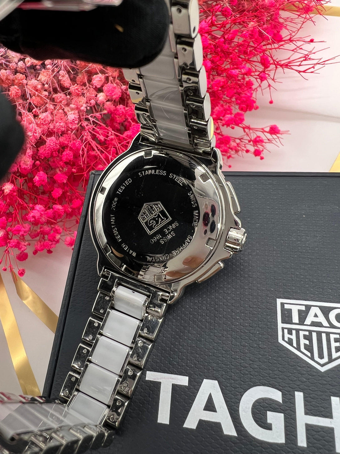 TAG HEUER Formula1 White Dial Diamond Women’s Watch - Reeluxs 