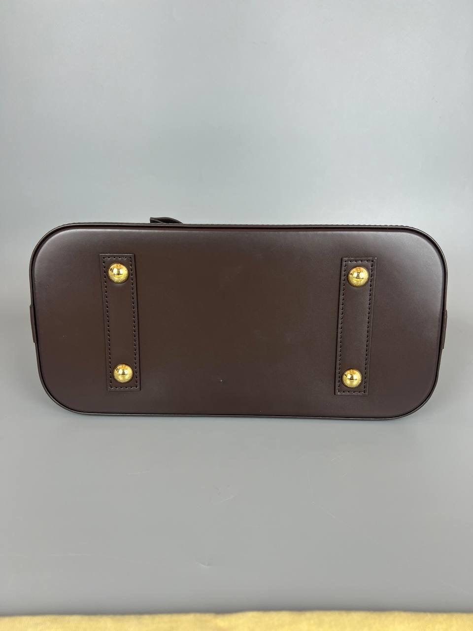 LOUIS VUITTON Alma PM - Damier Ebene Gold Hardware
