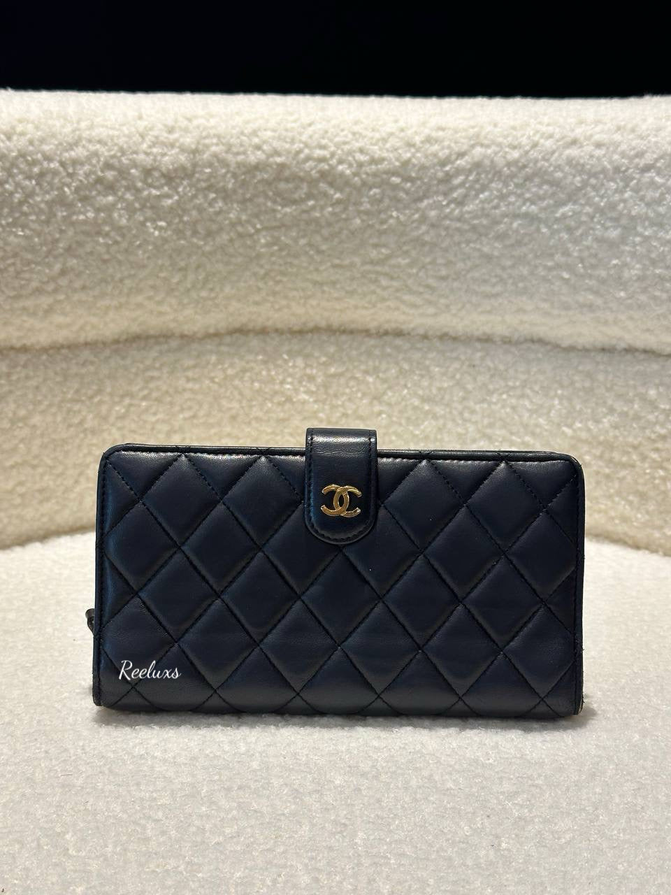 CHANEL  Timeless Bifold Long Wallet